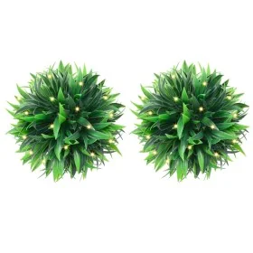 Bolas de boj artificial con luces LED 4 unidades 15 cm von , Künstliche Flora - Ref: Foro24-3335898, Preis: 46,00 €, Rabatt: %