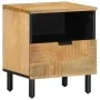 Mesitas de noche 2 uds madera maciza de mango marrón 40x33x46cm by , Nightstands - Ref: Foro24-4017727, Price: 109,84 €, Disc...