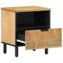 Mesitas de noche 2 uds madera maciza de mango marrón 40x33x46cm by , Nightstands - Ref: Foro24-4017727, Price: 109,84 €, Disc...