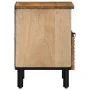Mesitas de noche 2 uds madera maciza de mango marrón 40x33x46cm by , Nightstands - Ref: Foro24-4017727, Price: 109,84 €, Disc...