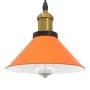 Lámpara colgante regulable altura E27 naranja brillante Ø 22cm von , Lampen - Ref: Foro24-4103448, Preis: 29,10 €, Rabatt: %