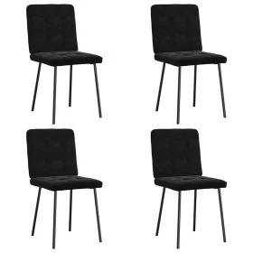 Sillas de comedor 4 unidades terciopelo negro von , Essstühle - Ref: Foro24-3315163, Preis: 161,80 €, Rabatt: %