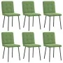 Sillas de comedor 6 unidades terciopelo verde claro by , dining chairs - Ref: Foro24-3315430, Price: 234,68 €, Discount: %