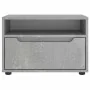 Mueble TV VISNES gris hormigón 60x40x38 cm madera ingeniería by , TV Furniture - Ref: Foro24-4108290, Price: 78,67 €, Discoun...