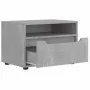 Mueble TV VISNES gris hormigón 60x40x38 cm madera ingeniería by , TV Furniture - Ref: Foro24-4108290, Price: 78,67 €, Discoun...