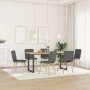 Sillas de comedor 6 unidades tela gris oscuro by , dining chairs - Ref: Foro24-3315439, Price: 288,54 €, Discount: %
