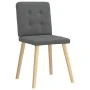 Sillas de comedor 6 unidades tela gris oscuro by , dining chairs - Ref: Foro24-3315439, Price: 288,54 €, Discount: %