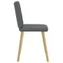 Sillas de comedor 6 unidades tela gris oscuro by , dining chairs - Ref: Foro24-3315439, Price: 288,54 €, Discount: %