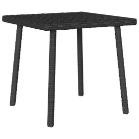 Mesa centro jardín rectangular negra 40x40x37cm ratán sintético by , Garden tables - Ref: Foro24-4104045, Price: 28,44 €, Dis...
