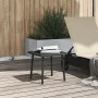 Mesa centro jardín rectangular negra 40x40x37cm ratán sintético by , Garden tables - Ref: Foro24-4104045, Price: 28,46 €, Dis...