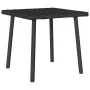 Mesa centro jardín rectangular negra 40x40x37cm ratán sintético by , Garden tables - Ref: Foro24-4104045, Price: 28,46 €, Dis...
