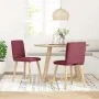 Sillas de comedor 2 unidades tela rojo tinto von , Essstühle - Ref: Foro24-4101258, Preis: 109,08 €, Rabatt: %