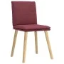 Sillas de comedor 2 unidades tela rojo tinto von , Essstühle - Ref: Foro24-4101258, Preis: 109,08 €, Rabatt: %