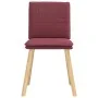 Sillas de comedor 2 unidades tela rojo tinto von , Essstühle - Ref: Foro24-4101258, Preis: 109,08 €, Rabatt: %
