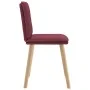 Sillas de comedor 2 unidades tela rojo tinto von , Essstühle - Ref: Foro24-4101258, Preis: 109,08 €, Rabatt: %