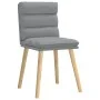 Sillas de comedor giratorias 2 unidades tela gris claro de , Sillas de comedor - Ref: Foro24-4101293, Precio: 109,95 €, Descu...