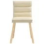Sillas de comedor 2 unidades tela color crema von , Essstühle - Ref: Foro24-4101300, Preis: 111,31 €, Rabatt: %