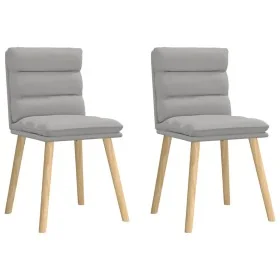 Sillas de comedor 2 uds tela gris nube von , Essstühle - Ref: Foro24-4101302, Preis: 111,15 €, Rabatt: %