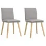 Sillas de comedor 2 uds tela gris nube von , Essstühle - Ref: Foro24-4101264, Preis: 109,08 €, Rabatt: %