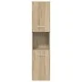 Juego de muebles de baño 5 pzas madera ingeniería roble Sonoma by , Bathroom furniture - Ref: Foro24-3325030, Price: 287,53 €...