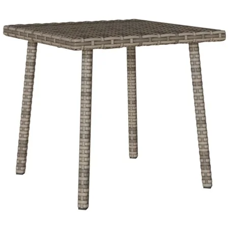 Mesa centro jardín rectangular gris 40x40x37cm ratán sintético by , Garden tables - Ref: Foro24-4104047, Price: 29,12 €, Disc...