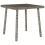 Mesa centro jardín rectangular gris 40x40x37cm ratán sintético by , Garden tables - Ref: Foro24-4104047, Price: 29,12 €, Disc...