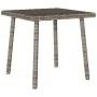 Mesa centro jardín rectangular gris 40x40x37cm ratán sintético by , Garden tables - Ref: Foro24-4104047, Price: 29,12 €, Disc...
