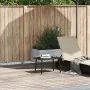 Mesa centro jardín rectangular marrón 60x40x37 cm by , Garden tables - Ref: Foro24-4104051, Price: 32,32 €, Discount: %