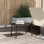Mesa centro jardín rectangular marrón 60x40x37 cm by , Garden tables - Ref: Foro24-4104051, Price: 32,32 €, Discount: %