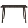 Mesa centro jardín rectangular marrón 60x40x37 cm by , Garden tables - Ref: Foro24-4104051, Price: 32,32 €, Discount: %