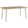 Mesa centro jardín rectangular beige 80x40x37cm ratán sintético by , Garden tables - Ref: Foro24-4104058, Price: 38,43 €, Dis...