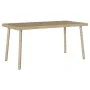 Mesa centro jardín rectangular beige 80x40x37cm ratán sintético by , Garden tables - Ref: Foro24-4104058, Price: 38,43 €, Dis...
