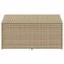 Caja de almacenaje jardín ratán sintético beige 110x50x58 cm by , Outdoor storage boxes - Ref: Foro24-4104072, Price: 113,81 ...