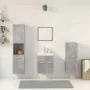 Set muebles de baño 5 piezas madera ingeniería gris hormigón by , Bathroom furniture - Ref: Foro24-3324895, Price: 247,08 €, ...
