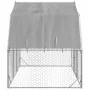 Gallinero con techo 2,5x2x2,25 m acero galvanizado by , Cages and habitats for small animals - Ref: Foro24-4104030, Price: 17...