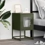 Mesita de noche de acero laminado verde oliva 36x39x60,5 cm von , Nachttische - Ref: Foro24-853330, Preis: 52,05 €, Rabatt: %
