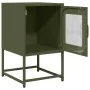 Mesita de noche de acero laminado verde oliva 36x39x60,5 cm von , Nachttische - Ref: Foro24-853330, Preis: 52,05 €, Rabatt: %