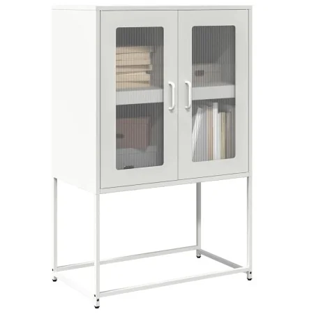 Aparador de acero blanco 68x39x107 cm von , Sideboards - Ref: Foro24-853379, Preis: 96,27 €, Rabatt: %
