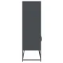 Aparador de acero gris antracita 68x39x123 cm by , Sideboards - Ref: Foro24-853370, Price: 111,17 €, Discount: %