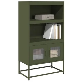 Aparador de acero verde oliva 68x39x123 cm von , Sideboards - Ref: Foro24-853372, Preis: 111,17 €, Rabatt: %