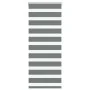 Estor cebra gris oscuro 60x100cm tejido ancho 55,9 cm poliéster by , Blinds and blinds - Ref: Foro24-4014097, Price: 20,28 €,...
