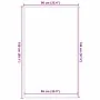 Felpudo gris 90x150 cm von , Fußmatten - Ref: Foro24-4105640, Preis: 32,31 €, Rabatt: %