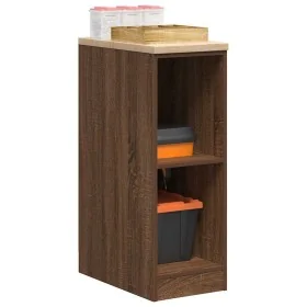 Armario de almacenamiento para garaje roble marrón 30x51x85 cm by , Armarios industriales - Ref: Foro24-860532, Price: 49,03 ...