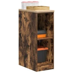 Armario de almacenamiento para garaje roble ahumado 30x51x85 cm von , Armarios industriales - Ref: Foro24-860530, Preis: 47,7...