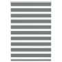 Estor cebra gris oscuro tejido ancho 105,9 cm poliéster de , Persianas y estores - Ref: Foro24-4014133, Precio: 29,45 €, Desc...