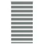 Estor cebra gris oscuro 80x150cm tejido ancho 75,9 cm poliéster by , Blinds and blinds - Ref: Foro24-4014127, Price: 25,74 €,...