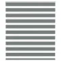 Estor cebra gris oscuro tejido ancho 120,9 cm poliéster by , Blinds and blinds - Ref: Foro24-4014110, Price: 29,71 €, Discoun...