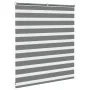 Estor cebra gris oscuro tejido ancho 120,9 cm poliéster by , Blinds and blinds - Ref: Foro24-4014110, Price: 29,71 €, Discoun...