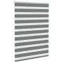 Estor cebra gris oscuro tejido ancho 100,9 cm poliéster de , Persianas y estores - Ref: Foro24-4014106, Precio: 21,82 €, Desc...