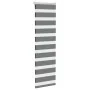 Estor cebra gris oscuro 40x150cm tejido ancho 35,9 cm poliéster by , Blinds and blinds - Ref: Foro24-4014119, Price: 15,04 €,...